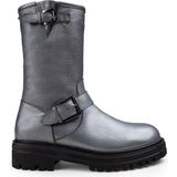 Deery Hakiki Deri Gri Kadın Bot - 01805ZGRIE01