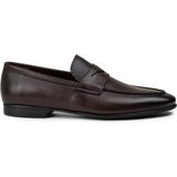Deery Hakiki Deri Kahverengi Erkek Loafer Ayakkabı - 01988MKHVC01