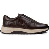 Deery Hakiki Deri Kahverengi Erkek Sneaker Ayakkabı - 01984MKHVE01