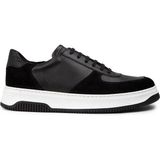 Deery Hakiki Deri Siyah Erkek Sneaker Ayakkabı - 01965MSYHE02