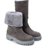 Deery Hakiki Süet Gri Kadın Bot - 02150ZGRIE02