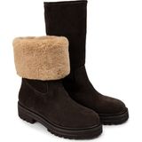 Deery Hakiki Süet Kahverengi Kadın Bot - 02150ZKHVE02
