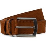 Deery Hakiki Süet Taba Rengi Erkek Kemer - TB005MTBAW01 - 135 cm
