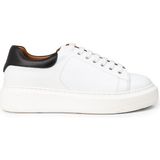 Deery Kadın Hakiki Deri Beyaz Sneaker Ayakkabı - 01991ZBYZP01