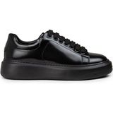 Deery Kadın Hakiki Deri Siyah Sneaker Ayakkabı - 01991ZSYHP05