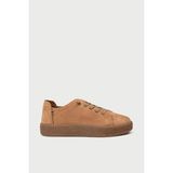 Deery Kadın Hakiki Nubuk Taba Rengi Sneaker Ayakkabı - SE605ZTBAC01
