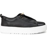 Deery Kadın Siyah Hakiki Deri Sneaker Ayakkabı - R2401ZSYHC01