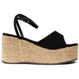 Deery Kadın Siyah Platform Sandalet - RD814ZSYHC01