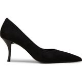 Deery Kadın Siyah Süet Sivri Burun Stiletto - V4045ZSYHM01