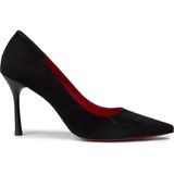 Deery Kadın Siyah Süet Stiletto Topuklu Ayakkabı - P4539ZSYHM03