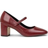 Deery Kadın Vintage Bordo Rugan Mary Jane Ayakkabı - K7100ZBRDM01