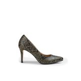 Deery Yeşil Yılan Desenli Kadın Stiletto