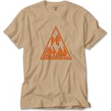 Def Leppard Logo 2 Krem Tişört Liyada - 2XL