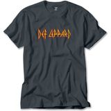 Def Leppard Logo Füme Tişört Liyada - XL