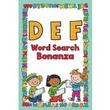 DEF Word Search Bonanza: Puzzle Book for | Easy-to-Read | Great for Early Learning, Gifts, and Cozy Evenings | 6x9 Inch