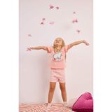 DeFacto %100 Pamuk 2'li Fırfırlı Kol Açık Pembe Pijama Takımı Kız Bebek H9308A526SM - Pembe-PN621 - 12 - 18 Ay