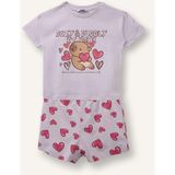 DeFacto %100 Pamuk 2'li Pijama Takımı Kız Bebek H7640A526SM - Pembe-PN425 - 9 - 12 Ay