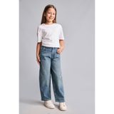 DeFacto %100 Pamuk Baggy Fıt Jean Pantolon Kız Çocuk H6244A826AU