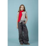 DeFacto %100 Pamuk Baggy Fıt Poplin Pantolon Kız Çocuk H1951A826SM
