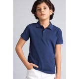 DeFacto %100 Pamuk Basıc Pike Polo Tişört Erkek Çocuk K1689A626SM