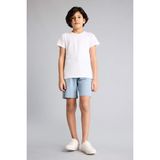 DeFacto %100 Pamuk Beli Lastikli Basic Şort Erkek Çocuk B5867A826SM - Mavi-BE606 - 8 - 9 Yaş