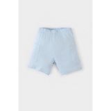 DeFacto %100 Pamuk Beli Lastikli Cepli Şort Erkek Bebek E7191A525SM - Mavi-BE343 - 9 - 12 Ay