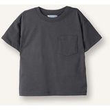 DeFacto %100 Pamuk Bisiklet Yaka Basic Kısa Kollu Tişört Erkek Bebek B7005A526SM - Gri-GR164 - 2 - 3 Yaş