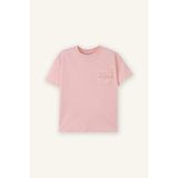 DeFacto %100 Pamuk Bisiklet Yaka Basic Kısa Kollu Tişört Kız Bebek B7543A526SM - Pembe-PN636 - 2 - 3 Yaş