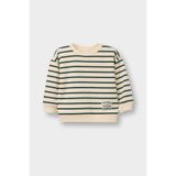 DeFacto %100 Pamuk Bisiklet Yaka Çizgili Sweatshirt Erkek Bebek E0280A525SP