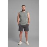 DeFacto %100 Pamuk Boxy Fit Büyük Beden Baskılı Bisiklet Yaka Atlet H1163AX26SM - 3XL - Yeşil-GN1255