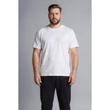 DeFacto %100 Pamuk Büyük Beden Tişört H2061AX26SP - Beyaz-WT32 - 4XL
