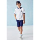 DeFacto %100 Pamuk Cepli Basic Gabardin Şort Erkek Çocuk C2955A826SM - 7 - 8 Yaş - Lacivert-NV135