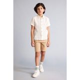 DeFacto %100 Pamuk Cepli Basic Gabardin Şort Erkek Çocuk C2955A826SM - Bej-BG203 - 8 - 9 Yaş