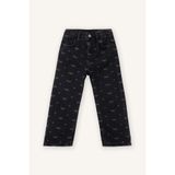 DeFacto %100 Pamuk Culotte Jean Pantolon Kız Bebek G8123A526SP