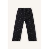 DeFacto %100 Pamuk Culotte Jean Pantolon Kız Bebek G8123A526SP