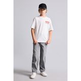 DeFacto %100 Pamuk Erkek Çocuk Loose Fit Yıkama Efektli Düz Paça Jean Pantolon H2152A826AU