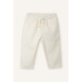 DeFacto %100 Pamuk Gabardin Pantolon Erkek Bebek G9590A526SP - Ekru-ER105 - 3 - 4 Yaş