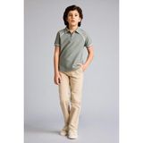 DeFacto %100 Pamuk Gabardin Pantolon Erkek Çocuk G6734A826SP - Bej-BG716 - 11 - 12 Yaş