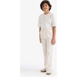 DeFacto %100 Pamuk Gabardin Pantolon Erkek Çocuk G6740A826SP - Ekru-ER105 - 9 - 10 Yaş