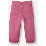 DeFacto %100 Pamuk Gabardin Pantolon Kız Bebek G8139A526SP - Bordo-BR123 - 18 - 24 Ay