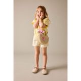 DeFacto %100 Pamuk Gabardin Şort Kız Bebek H6572A526HS