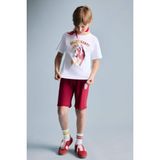 DeFacto %100 Pamuk Galatasaray Kısa Kollu Pijama Üst Şort Pijama Alt 2'li Pijama Takımı Erkek Çocuk H7511A826HS - Beyaz-WT34 - 9 - 10 Yaş