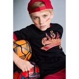 DeFacto %100 Pamuk Galatasaray New Regular Fit Bisiklet Yaka Kısa Kollu Siyah Tişört Erkek Çocuk H7790A826HS - Siyah-BK81 - 8 - 9 Yaş