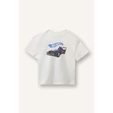 DeFacto %100 Pamuk Hot Wheels Regular Fıt Kısa Kollu Tişört Erkek Bebek H4766A526SM