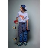DeFacto %100 Pamuk Jogger Fit Jean Pantolon Erkek Çocuk F9711A826SP - Mavi-NM28 - 11 - 12 Yaş