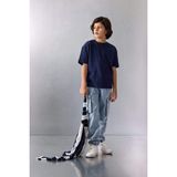 DeFacto %100 Pamuk Jogger Fit Jean Pantolon Erkek Çocuk F9711A826SP - Mavi-NM39 - 7 - 8 Yaş