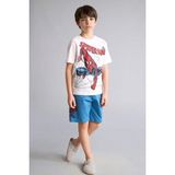 DeFacto %100 Pamuk Kolsuz Ayıcıklı Regular Fit 2'li Ekru Pijama Takımı Kız Çocuk H4107A826HS - Beyaz-WT34 - 11 - 12 Yaş