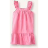 DeFacto %100 Pamuk Kolsuz Poplin Pembe Elbise Kız Bebek I0491A526HS - 3 - 4 Yaş - Pembe-PN164