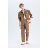 DeFacto %100 Pamuk Loose Fit Pantolon Erkek Çocuk D9850A825SP