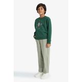 DeFacto %100 Pamuk Loose Fit Standart Paça Gabardin Pantolon Erkek Çocuk F2478A825AU